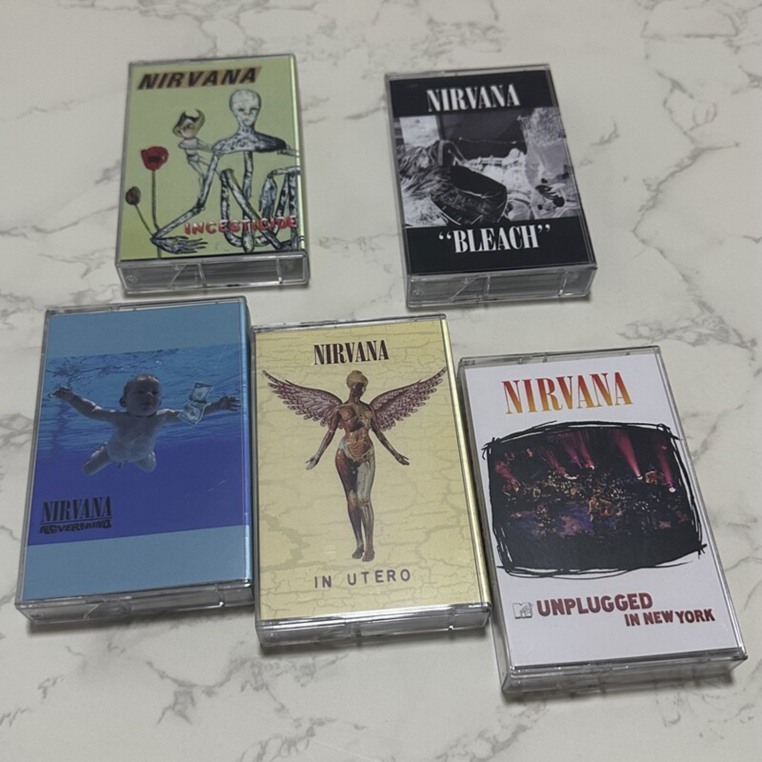 Vintage And Collectible - Komplette Album-Sammlung Kassetten Alternative Rock Vintage