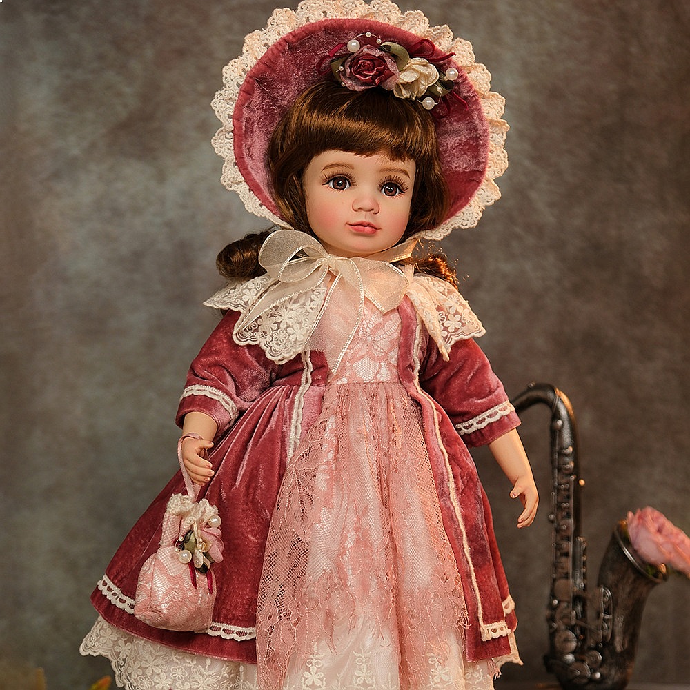 18 Zoll Vintage-Puppe Porzella – Vintage Collectible Porcelain Dolls Bewertung und Preis