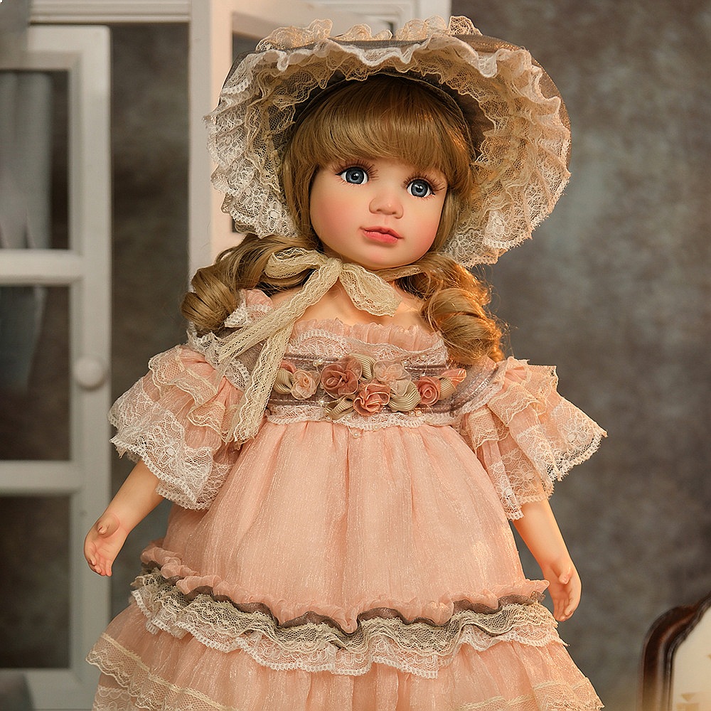18 Zoll Vintage-Puppe Porzella – Vintage Collectible Porcelain Dolls Bewertung und Preis
