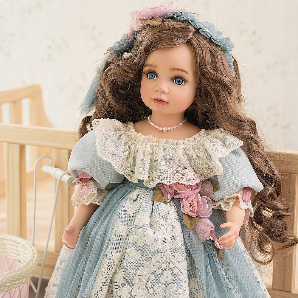 18 Zoll Vintage-Puppe Porzella – Vintage Collectible Porcelain Dolls Bewertung und Preis