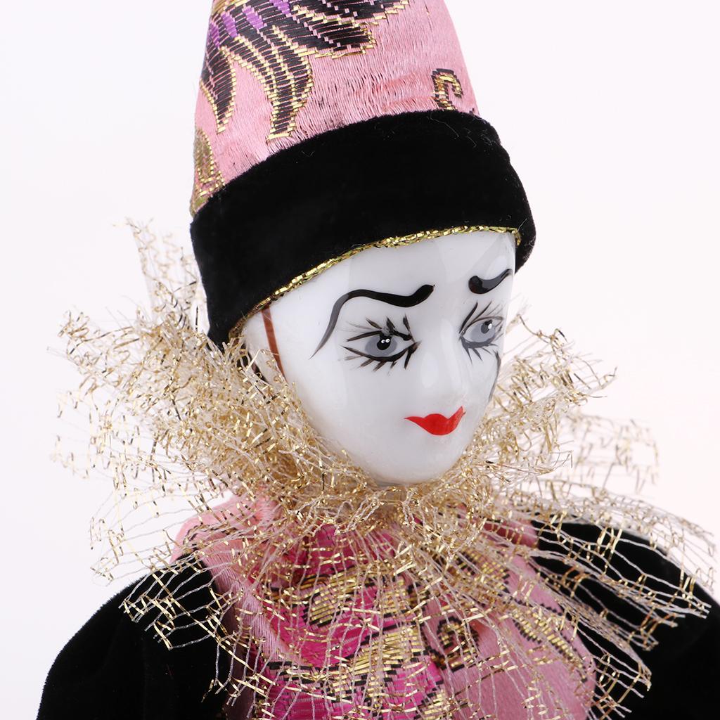 22cm Porzellan-Clownpuppen Sam – Vintage Collectible Porcelain Dolls Bewertung und Preis