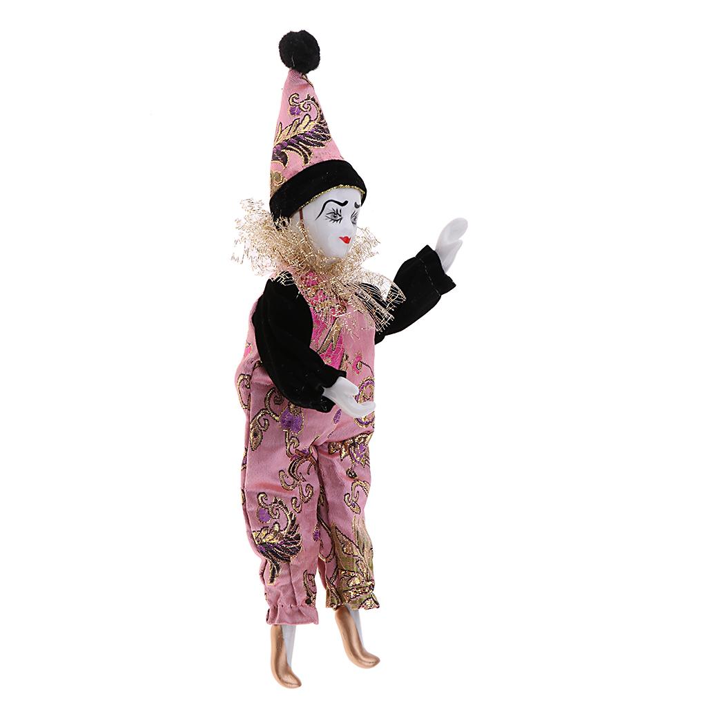 22cm Porzellan-Clownpuppen Sam – Vintage Collectible Porcelain Dolls Bewertung und Preis