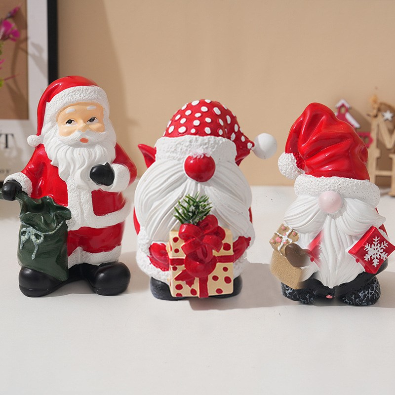 Weihnachten Santa Harz Ornamen – Vintage Collectible Santa Bewertung und Preis