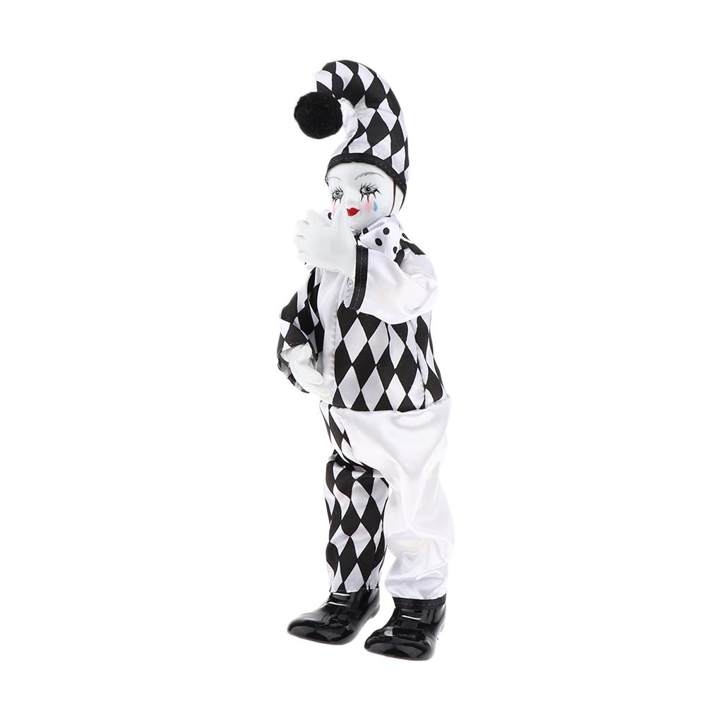 Lustige Porzellan-Clown-Puppe  – Vintage Collectible Porcelain Dolls Bewertung und Preis