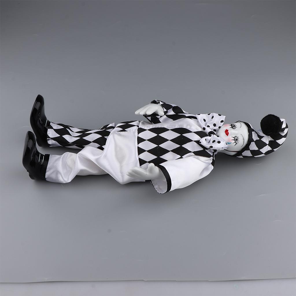Lustige Porzellan-Clown-Puppe  – Vintage Collectible Porcelain Dolls Bewertung und Preis