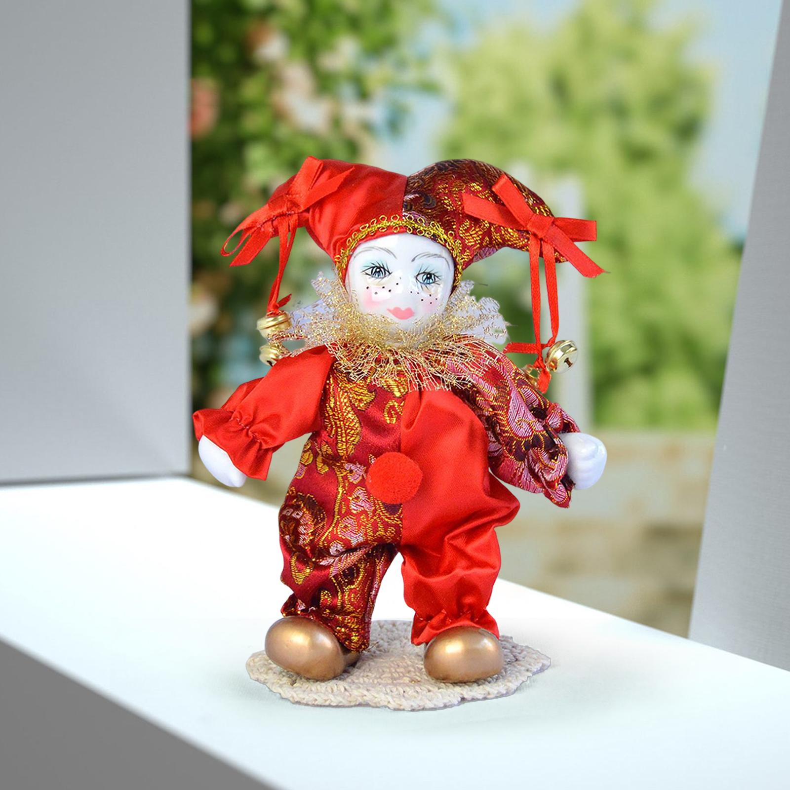 Vintage Harlekin Puppe antike  – Vintage Collectible Porcelain Dolls Bewertung und Preis