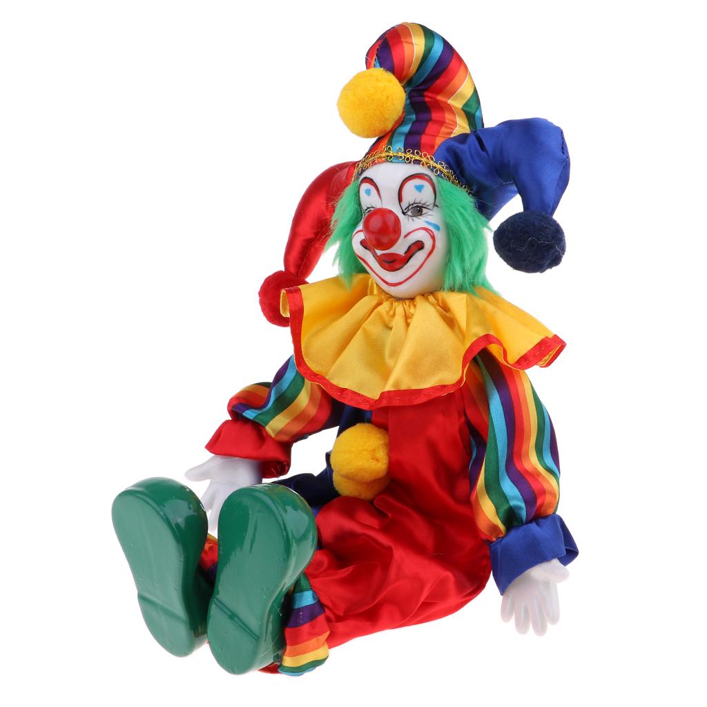 Handgefertigte Porzellan-Clown – Vintage Collectible Porcelain Dolls Bewertung und Preis