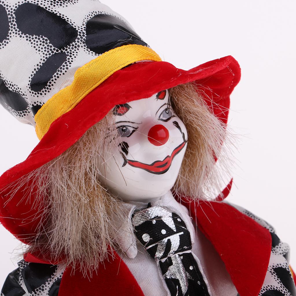 Clown-Puppen aus Porzellan, Vi – Vintage Collectible Porcelain Dolls Bewertung und Preis
