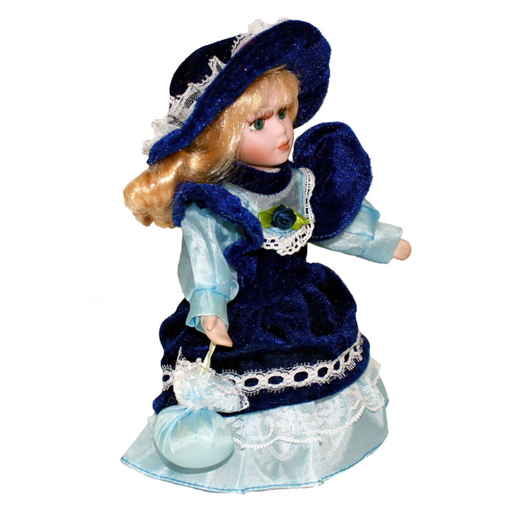 20 cm große Porzellanpuppe im  – Vintage Collectible Porcelain Dolls Bewertung und Preis