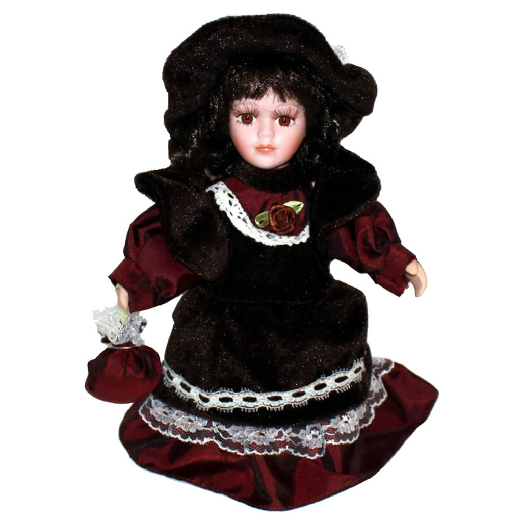 20 cm große Porzellanpuppe im  – Vintage Collectible Porcelain Dolls Bewertung und Preis
