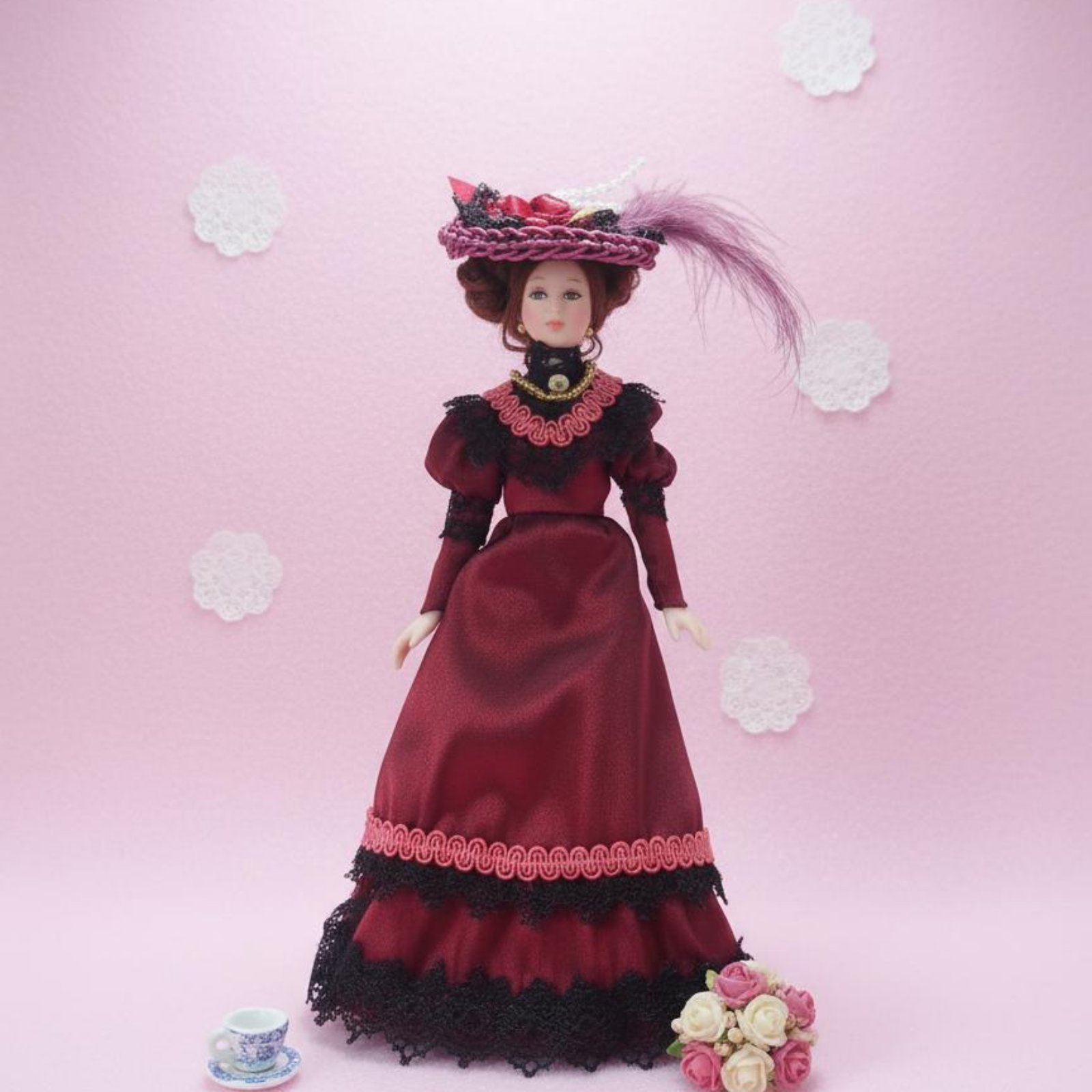1:12 Viktorianische Porzellanp – Vintage Collectible Porcelain Dolls Bewertung und Preis