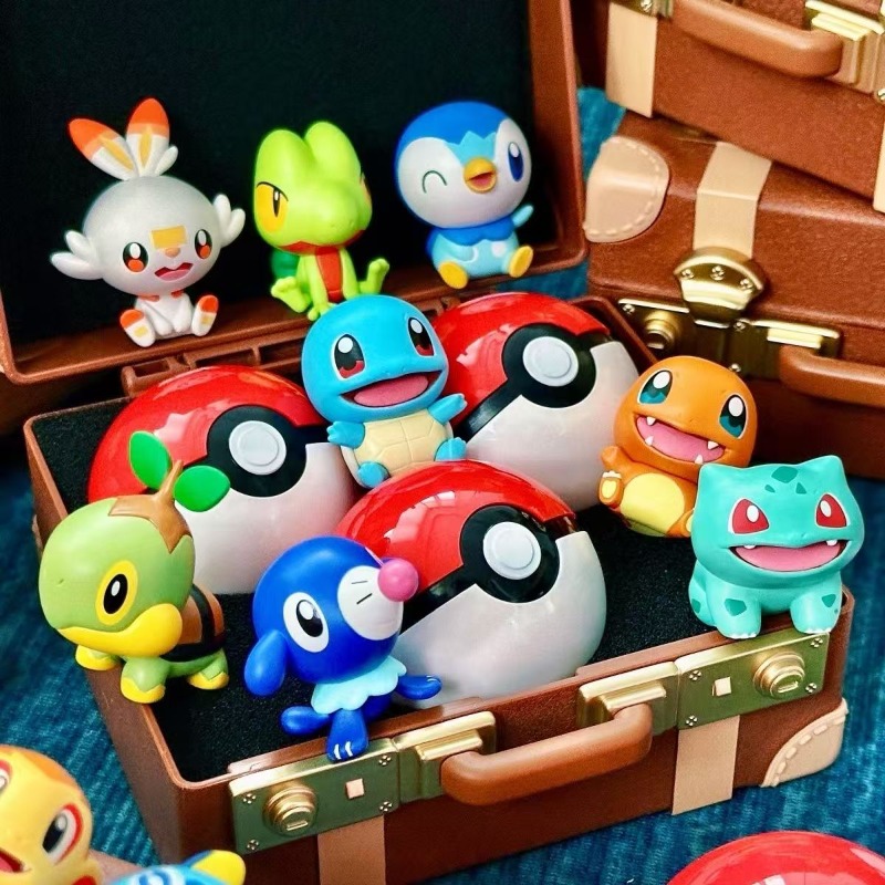 Mit Box Pokemon First Partners – Vintage Collectible Figures Bewertung und Preis